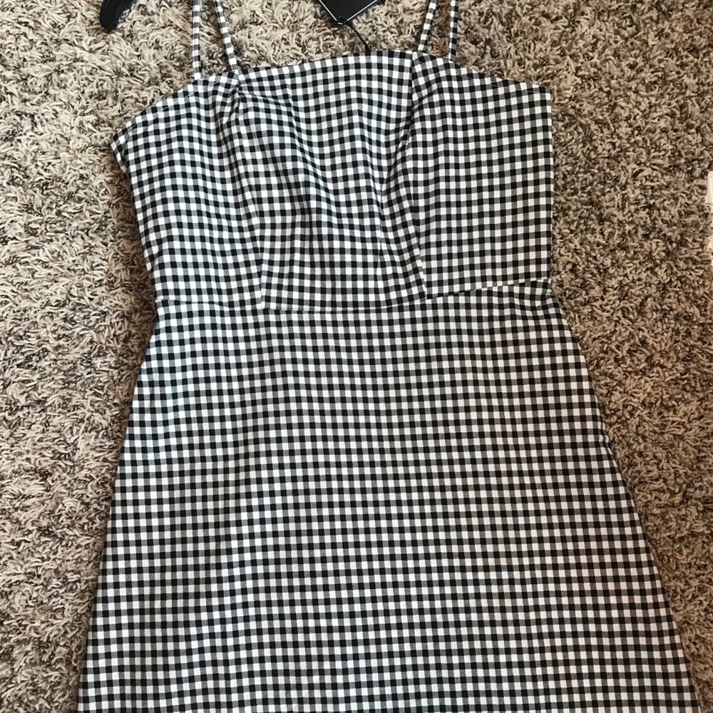 gingham zaful dress